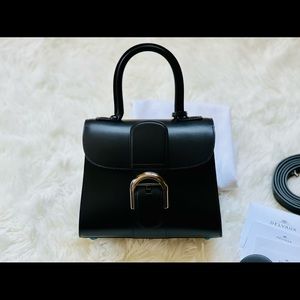 Delvaux Brillant Mini in Box Calf dark silver hardware
